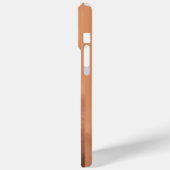 Coques Case-Mate iPhone CHEVAL ROUGE Antique Pink Monogramme (Verso / Gauche)