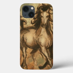 Coques Pour iPhone Cheval sauvage et couleurs chaudes