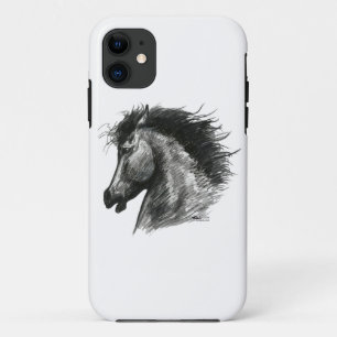 Coques Pour iPhone Cheval sauvage et enflammé