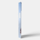 Coques Case-Mate iPhone Cheval Sorrel, émerveillé par la neige hivernale (Verso / Droite)