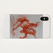 COQUES Case-Mate iPhone CHEVALIER FLORENTINE SUR HORSEBACK (Dos (Horizontal))