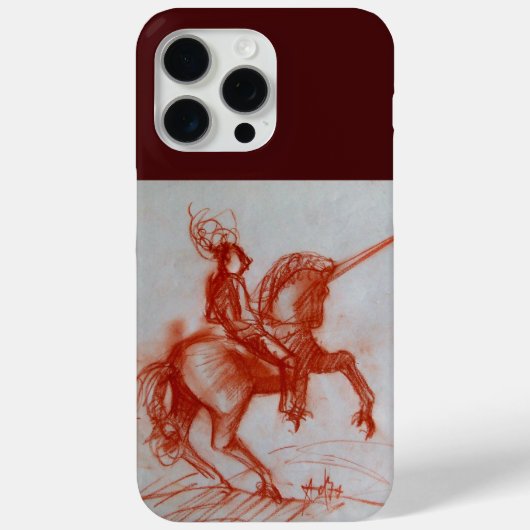 COQUES Case-Mate iPhone CHEVALIER FLORENTINE SUR HORSEBACK (Verso)