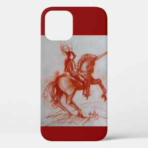 COQUE iPhone 12  CHEVALIER FLORENTINE SUR HORSEBACK