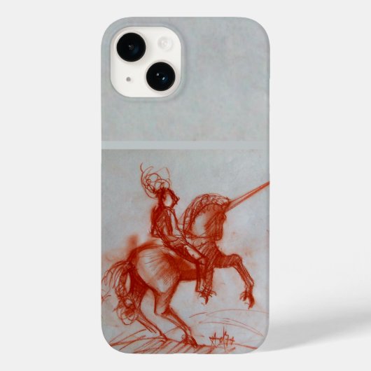COQUES Case-Mate iPhone CHEVALIER FLORENTINE SUR HORSEBACK (Verso)