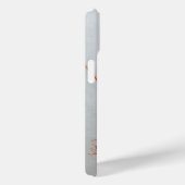 Coques Case-Mate iPhone CHEVALIER FLORENTINE SUR HORSEBACK Sepia Monogramm (Verso / Droite)