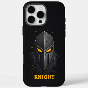 Coques iPhone 16 Pro Max Chevalier noir en colère