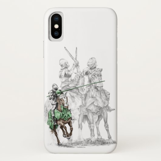 Coques Case-Mate iPhone Chevaliers de la Renaissance médiévale (Dos)
