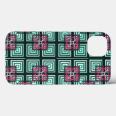 Coques Case-Mate iPhone Chevauchement des Carrés (Verso (horizontal))