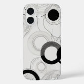 Coques Case-Mate iPhone Chevauchement des cercles (Verso)