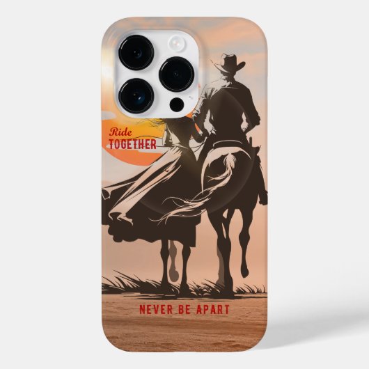 Coques Case-Mate iPhone Chevaucher ensemble - Une merveilleuse vie western (Verso)