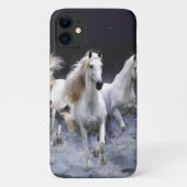 Coques Case-Mate iPhone Chevaux à lancer l'oreiller (Dos)
