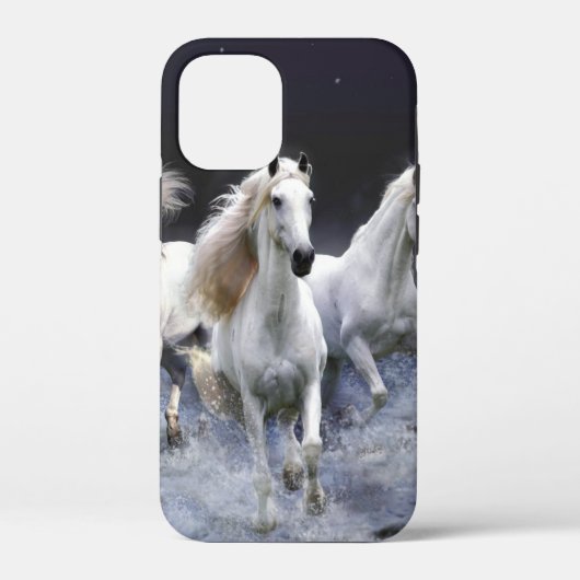 Coques Case-Mate iPhone Chevaux à lancer l'oreiller (Verso)