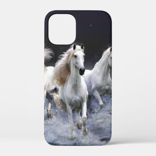 Coques Case-Mate iPhone Chevaux à lancer l'oreiller (Verso)
