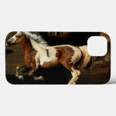 Coques Case-Mate iPhone Chevaux - American Western Theme (Verso (horizontal))