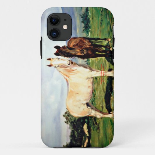 Coques Case-Mate iPhone Chevaux/Cabalos/Horses (Dos)