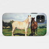 Coques Case-Mate iPhone Chevaux/Cabalos/Horses (Dos (Horizontal))