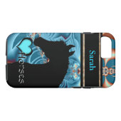 Coques Case-Mate iPhone Chevaux cardiaques III personnalisable (Dreamz 4) (Dos (Horizontal))