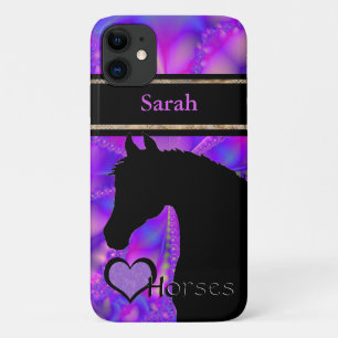 Case-Mate iPhone Case Chevaux cardiaques III personnalisable (Fractal 10