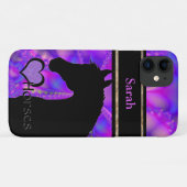 Coques Case-Mate iPhone Chevaux cardiaques III personnalisable (Fractal 10 (Dos (Horizontal))