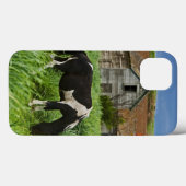 Coques Case-Mate iPhone Chevaux dans un champ dans la Palouse 2 (Verso (horizontal))