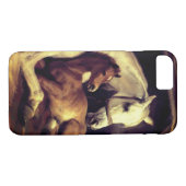 Coques Case-Mate iPhone Chevaux d'atterrisseur (Dos (Horizontal))