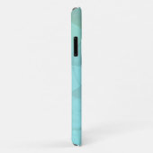 Coques Case-Mate iPhone Chevaux de coeur VI (bulles turquoises) (Dos/Droite)