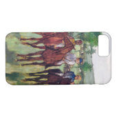 Coques Case-Mate iPhone Chevaux de course, Edgar Degas (Dos (Horizontal))
