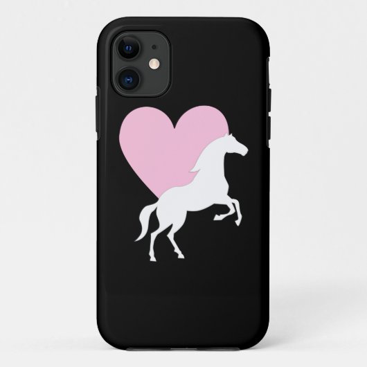 Coques Case-Mate iPhone Chevaux et amour (Dos)