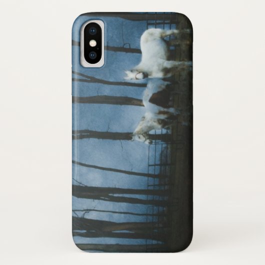 Coques Case-Mate iPhone Chevaux fantômes à minuit (Dos)