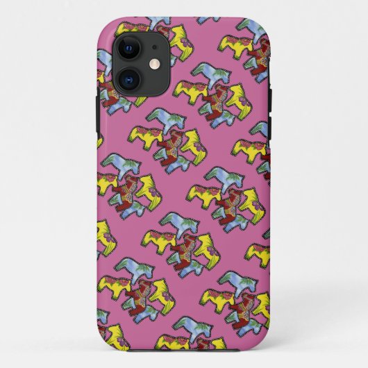 Coques Case-Mate iPhone Chevaux lumineux Coque-Coque d'accouplement (Dos)