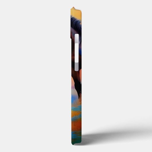 Coques Case-Mate iPhone Chevaux sauvages (Verso / Gauche)