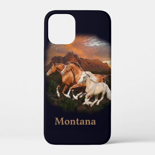Coques Case-Mate iPhone Chevaux sauvages (Verso)