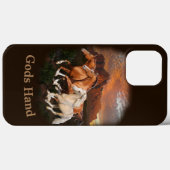 Coques Case-Mate iPhone Chevaux sauvages d'Arizona (Verso (horizontal))