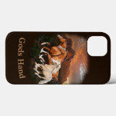 Coques Case-Mate iPhone Chevaux sauvages d'Arizona (Verso (horizontal))