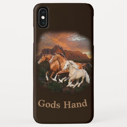 Coques Case-Mate iPhone Chevaux sauvages d'Arizona (Dos)