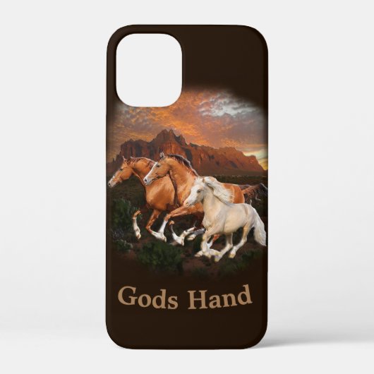 Coques Case-Mate iPhone Chevaux sauvages d'Arizona (Verso)