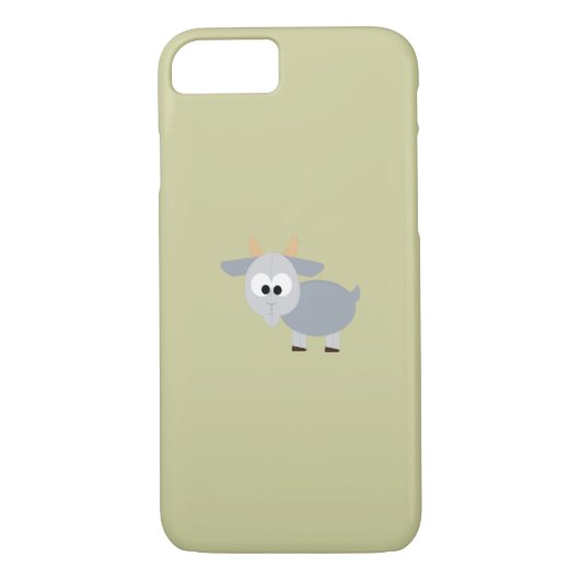 Coques Case-Mate iPhone Chèvre grise adorable (Dos)