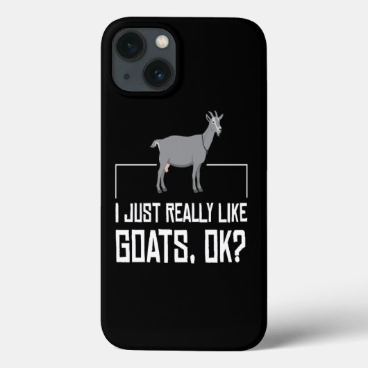 Coques Case-Mate iPhone Chèvre Juste Vraiment Comme Chèvres Chèvres (Verso)