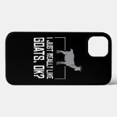 Coques Case-Mate iPhone Chèvre Juste Vraiment Comme Chèvres Chèvres (Verso (horizontal))