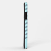 Coques Case-Mate iPhone Chevron bleu (Dos/Droite)