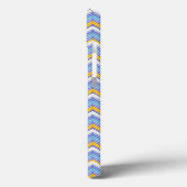 Coques Case-Mate iPhone Chevron bleu (Verso / Gauche)
