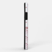 Coques Case-Mate iPhone Chevron et points roses (Dos/Droite)