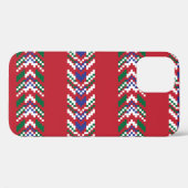 Coques Case-Mate iPhone Chevron fair isle sans couture motif design, (Verso (horizontal))