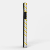 Coques Case-Mate iPhone Chevron jaune personnalisé (Dos/Droite)