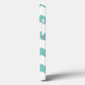 Coques Case-Mate iPhone Chevron menthe (Verso / Gauche)