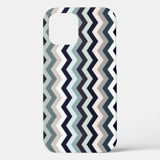 Coques Case-Mate iPhone Chevron Muted Multicolor Motif (Verso)