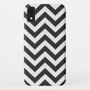 Case-Mate iPhone Case Chevron noir blanc