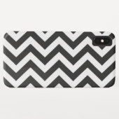 Coques Case-Mate iPhone Chevron noir blanc (Dos (Horizontal))