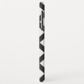 Coques Case-Mate iPhone Chevron noir blanc (Dos/Gauche)