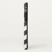 Coques Case-Mate iPhone Chevron noir blanc (Dos/Gauche)